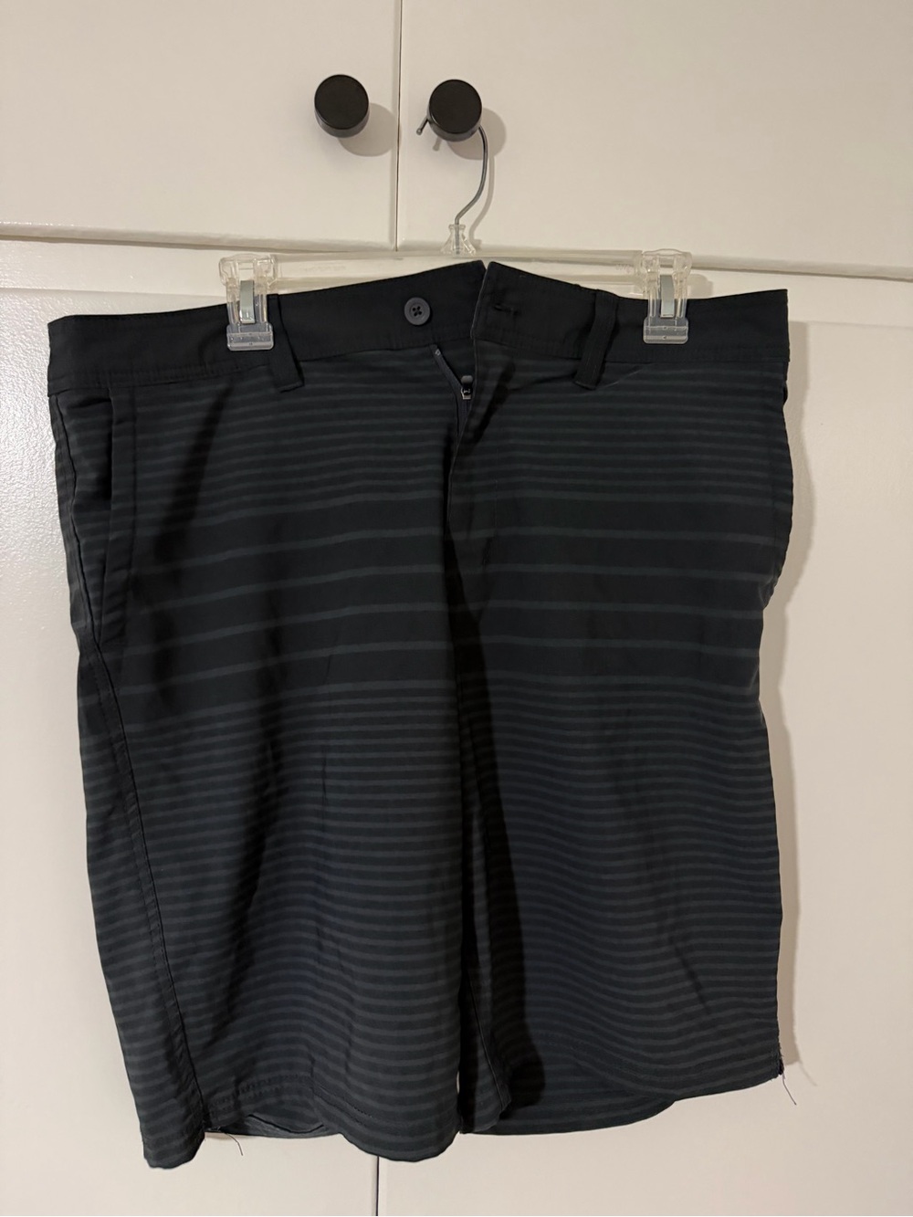 3 pack of Goodfellow & Co Black Striped Hybrid Shorts